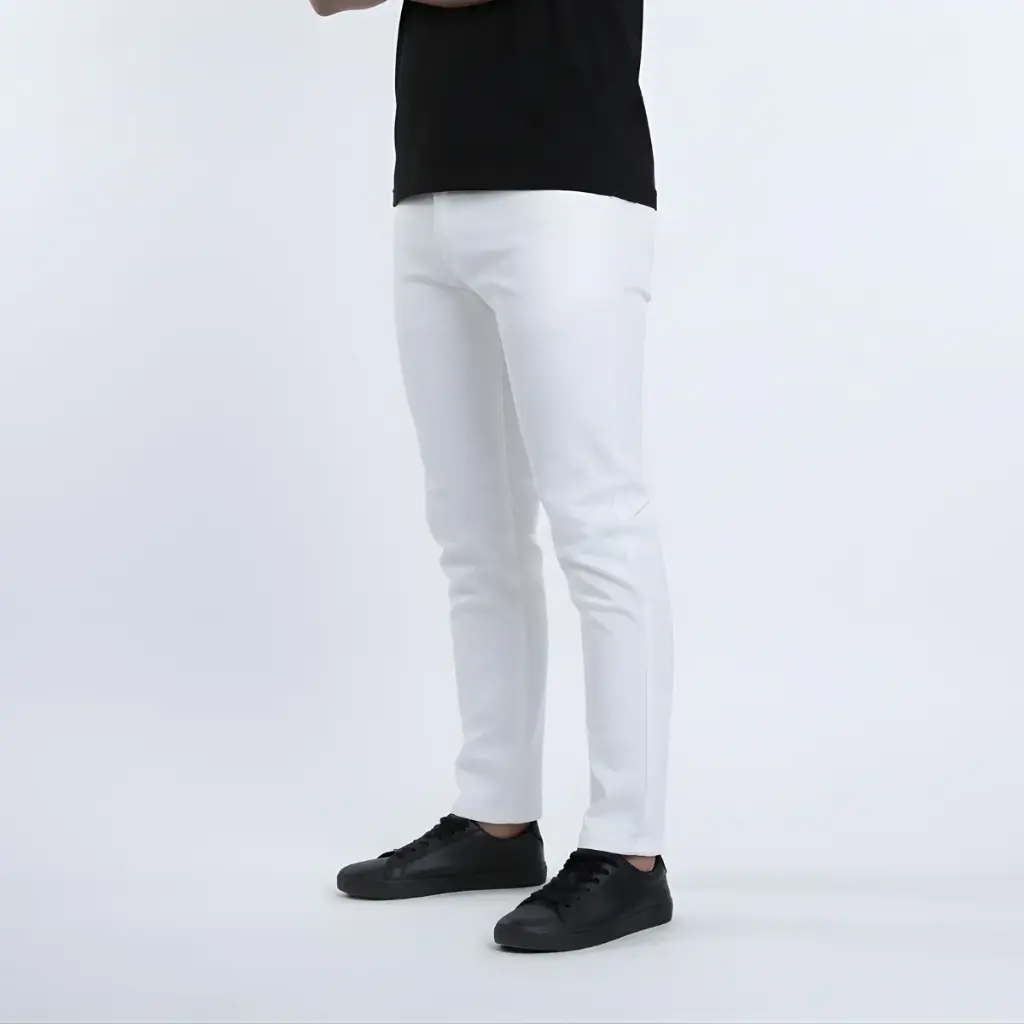 Classic White SlimFit Jeans (29)