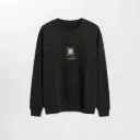 Square Print Crew-Neck