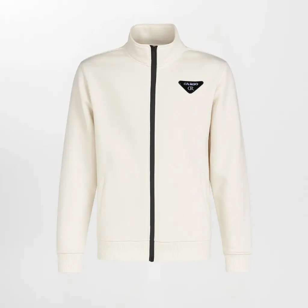 Cargo Zip Fleece Jacket (M, Black)